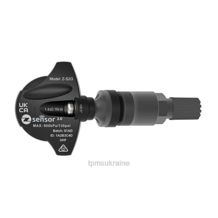 TPMS Датчики | 806L167 ford oe заміна датчика tpms - oe p/n ev6t1a180cb freq 433mhz металевий шток клапана - темно-сірий